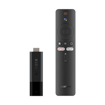 샤오미 정품 미스틱 4K Mi TV Stick [4K 해상도와 AV1 코덱 RAM 2GB]미스틱 안드로이드 OK Google 음성 인식-WSL, 단품