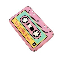 현관 주방 베란다 이물질 미끄럼 방지 바닥 매트 레트로 카세트 음악 테이프 객관식 재미 있은 입구 도어 거실 카펫 33, 40x60cm, 씨엔, 스타일8