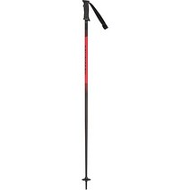 Rossignol Tactic 스키 폴 블랙/레드 115cm(46인치), 단일옵션