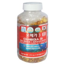 오메가3 EPA DHA 1110mg x 300캡슐, 1