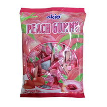 okio 복숭아구미 젤리, 80g, 9개