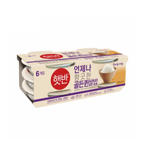 햇반 골든퀸쌀밥, 6개, 210g