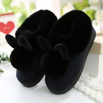 털신발 여성을위한 fongimic 겨울 따뜻한 슬리퍼 실용 면화 실내 솜 패딩 신발 5