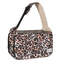 승진! 애완 동물 강아지 고양이 캐리어 가방 대형 8kg 컴포트 슬링 여행 숄더 백, 05 3D Leopard