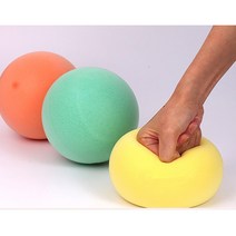 무소음 소프트 볼 탱탱볼 층간소음방지 스펀지 말랑공 색상랜덤