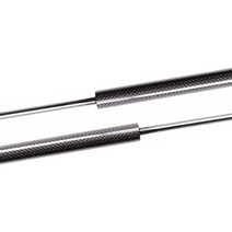 쇼바마운트 쇽업 에어 마운트 로우암 승차감개선 튜닝 피아트 500 2007 용 후드 스트럿 흡수 장치프론트 보닛 충격 댐퍼 수정 스프링 리프트 서포트 탄소 섬 438EA 8 호환, 02 Carbon Fiber Black