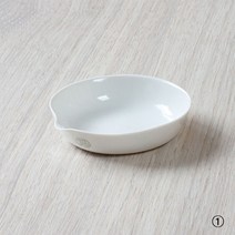자제 증발 접시 바닥평형 Porcelain Evaporating Dish, 1.75L, 단형