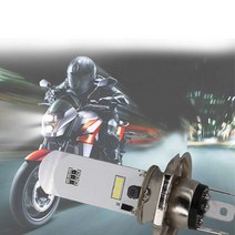 [kr모터스] KR모터스 미라쥬125 LED 오토바이 슬림 전조등 헤드라이트 H4 1pcs