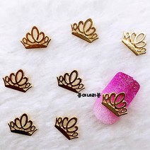 5개)미니미 티아라 금속장식/금속부자재/금속장식부자재/리본장식/금속참장식/귀걸이장식/목걸이장식