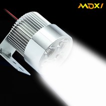 MOXI 오토바이 자동차 4구 LED 써치라이트 12V 0406