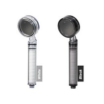 퓨어레인 녹물 염소제거 정수 필터 샤워기 헤드 V2.0, 1개, 화이트