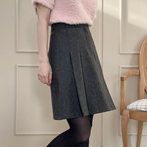 울프리핀턱스커트