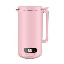 두유제조기 죽제조기 이유식마스터 350ml 두유 기계 소형 난방 다기능 전기 과즙 자동, 분홍색, 우리를, 220v