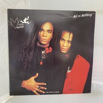 MILLI VANILLI LP / 엘피 / 음반 / 레코드 / 레트로 / C2406