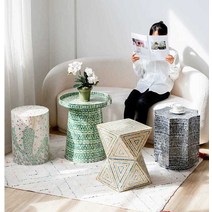 수입 오두막 테이블 거실 테이블 소파 미니 북유럽 미니협탁, H