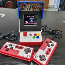 옛날게임기 레트로게임기 휴대푱게임기 레트로 미니 아케이드 휴대용 게임 8 비트 게임 플레이어 내장 520 클래식 비디오 게임 콘솔 지원 tv 출력, 미니 아케이드 520