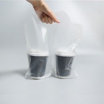 비닐캐리어 테이크아웃 컵봉지 커피캐리어 2구 5 000장, 상세설명 참조, 없음