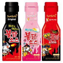 삼양 불닭소스 200g 혼합 3종 (불닭+까르보+핵)