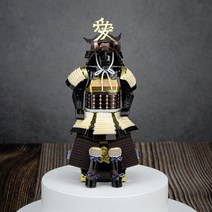 3D 입체 금속 DIY 조립 일본 사무라이 갑옷 전국시대 장식품 만들기, 사나다 유키무라, 페이지참조