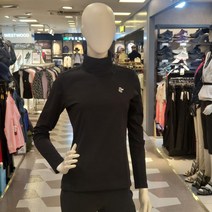 루이까스텔 가을 여성 골프 베이직 터틀 티셔츠 3LCTS944 블랙 루이777