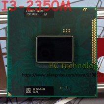오리지널 인텔 코어 CPU I3-2350M 2 30GHz 3MB 듀얼 SR0DN I3 2350M FCPGA988 노트북 프로세서