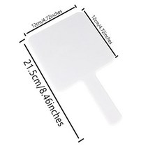 휴대용손거울 도매 메이크업 거울 손 개최 광장 사용자 정의 로고 매일 핑크블랙화이트 작은, style15+10pcs with logo