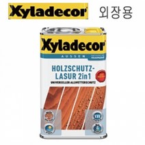 씨라데코 외부 오일스테인 방부 방충 방습 목재보호 4L, 호도나무