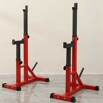 스쿼트렉 파워 하프 멀티 더스크랙 홈트 헬스 기구, 업그레이드 콤비네이션 웨이트 벤치 블랙