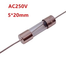블로우 유리관 퓨즈 3.6x10mm 5x20mm 6x30mm 250V 3.15A 4A 5A 6A 10A 12A15A 20A 25A 30A 축 리드 세라믹 10 개/묶음, [04] 5x20mm, [03] 250MA, [01] 10 pcs