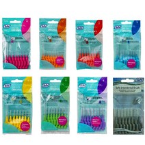 테페 치간칫솔 8P 1팩, 파랑 0.6mm