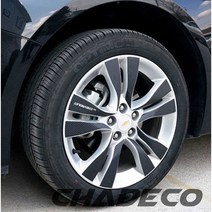 CHADECO 쉐보레 크루즈 2013년 17인치 휠마스크 카본 휠스티커 휠커버 랩핑 카본 홀로그램 튜닝 용품, 타입_F타입
