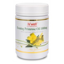 Hi Well 하이웰 뉴질랜드 달맞이꽃 종자유 Evening Primrose Oil 감마리놀렌산 함유 300소프트젤, 1개, 1세트