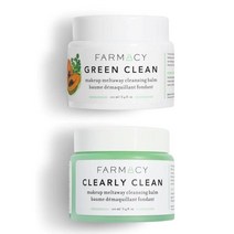파머시 클린 메이크업 클렌징 밤 100ml 2개 그린 및 클리어리 교차구성, 1개