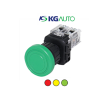 KG-AUTO 비상정지용 누름버튼스위치 25파이 KGE-C4B1 KGE-C4B2 자기복귀 플라스틱 매입형, KGE-C4B2(2a2b), 적색