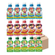 [안녕골목마켓] 팔도 뽀로로음료3종세트_밀크5개+딸기5개+사과5개, 밀크5+딸기5+사과5