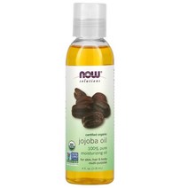 나우푸드 Solutions 오가닉 호호바 오일 118ml 마사지오일, 1개