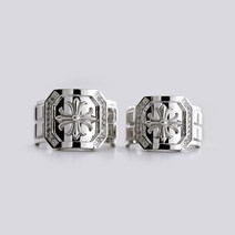 공방301 팔각크롬 실버 커플링 실버반지