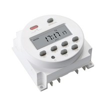 새로운 CN101A DC 12V 16A LCD 디지털 전원 프로그래밍 가능 타이머 시간 릴레이 충전식 스위치 장비 핫, 한개옵션0