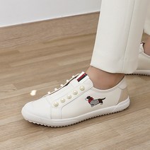 제이슈 소가죽 필란 진주 스니커즈 운동화 2.5cm
