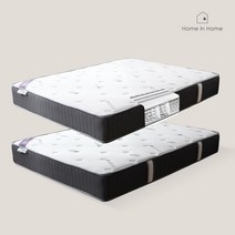 홈인홈 텐셀3중직 6회전본넬 매트리스 Q P02, 화이트(믹스)
