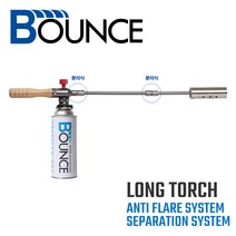 BOUNCE 분리형 롱토치 L2T-0201-1, 혼합색상, 1개