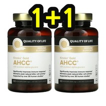 AHCC 키노코 표고버섯 균사체 골드 60정 2set