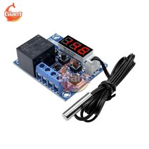 써모스탯 써모스텟 wx-101w 디지털 디스플레이 온도 조절기 dc 12v 온도 스위치, 센서 케이블 2m