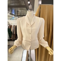 ab.fz 숄 카라 블라우스 ABXX1HB32B US