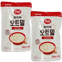 해피아울렛) 1+1 동서 포스트 화이버 오트밀 오리지널 350g, (1+1)