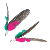 고양이 장난감 캣피싱 플라이 TOY 리필깃털 랜덤발송, 단품, 단품