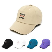 더블 콤보 XXX 자수 볼캡 남자 여자 커플모자