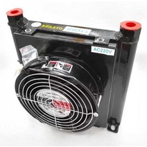 유압 오일 쿨러 냉각기 쿨링팬 열교환기 라디에이터, A. DC12V