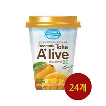 덴마크 테이크 얼라이브 망고주스, 250ml, 24개