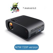 4k빔프로젝터 단초점빔프로젝터 블루투스빔프로젝터 Everycom M7 LED 비디오 프로젝터 720P 휴대용 옵션 안드로이드 와이파이 블루투스 비머 지원 풀 HD 1080P 홈 시, 협력사, M7W 720P